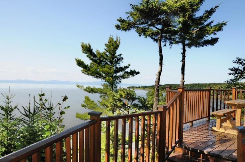 Hôtel Camping & Chalets De La Demi-Lieue à Saint-Jean-Port-Joli Extérieur photo